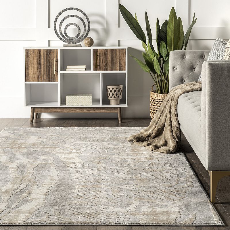 nuLoom Shirley Snake Print Area Rug