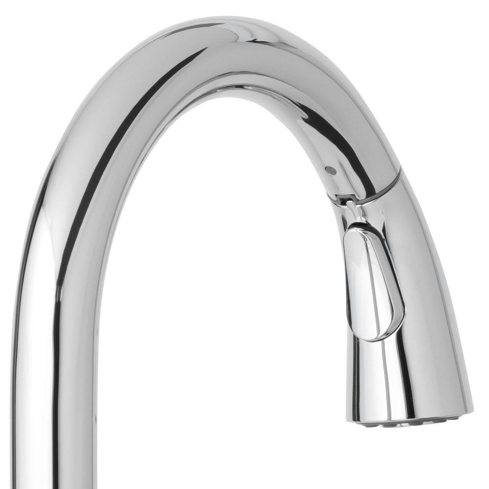 Glacier Bay Dylan Single-Handle Pull-Down Sprayer Kitchen Faucet in Polished Chrome HD67551-1501