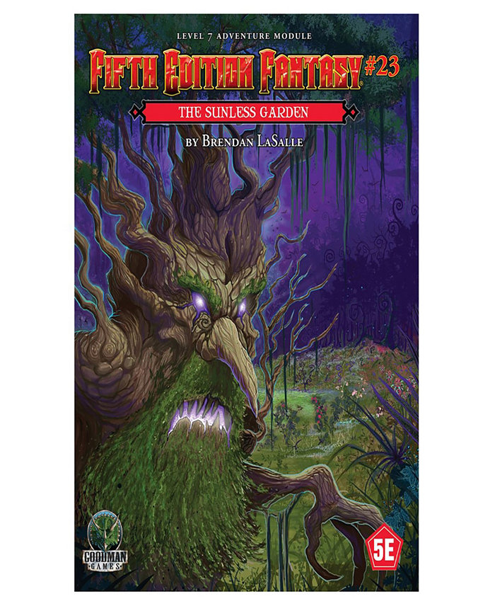 Goodman Games Fifth Edition Fantasy 23andnbsp;The Sunless Garden Role Playing Game Book