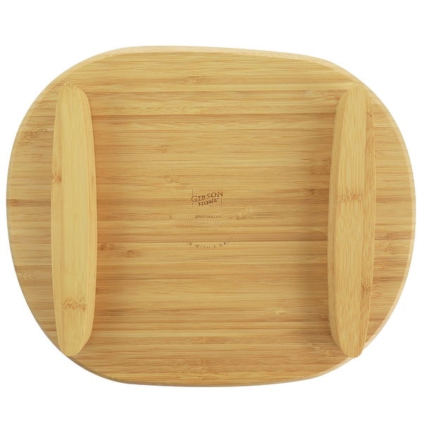 13.5 Inch Sadler Wooden Serving Tray