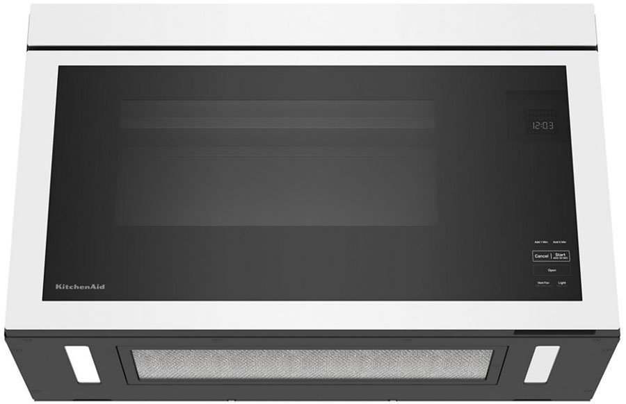 KitchenAid 1.1 Cu. Ft. Over-The-Range Microwave with Flush Built-In Design in White