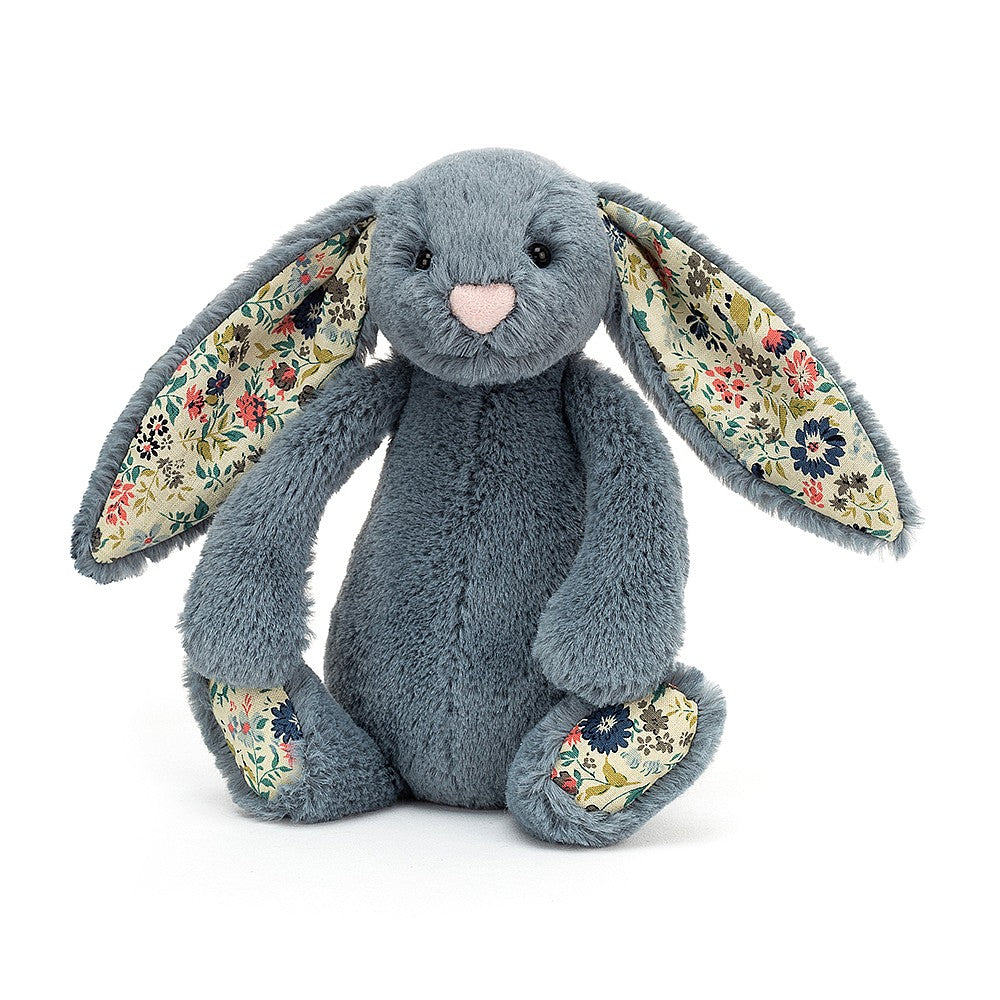 Blossom Dusky Blue Bunny - Small 7 Inch by Jellycat