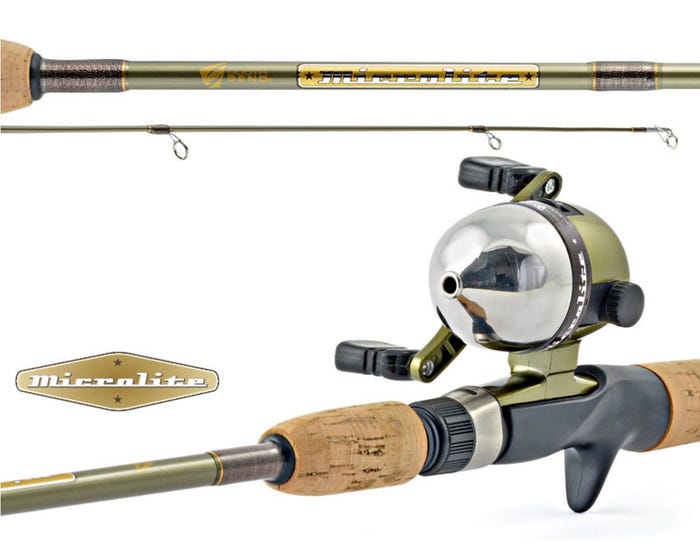 South Bend Microlite Ultralight 5 Foot Spincast Fishing Rod  Reel Combo - MLSC/502UL