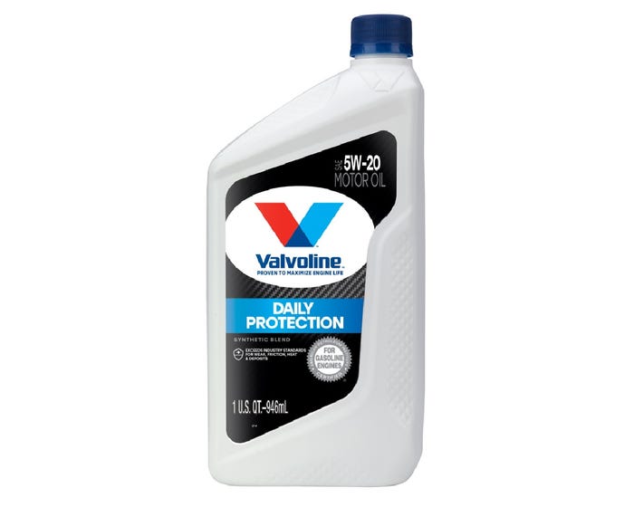 Valvoline Daily Protection SAE 5W-20 Synthetic Blend Motor Oil， 1 Quart - 797974