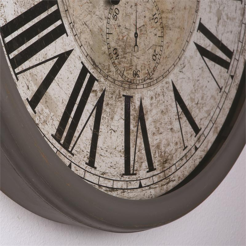 Yosemite Home Decor 31.5 in. Circular Wall Clock