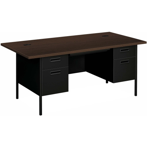 HON Metro Classic Double Pedestal Desk - 4-Drawer (P3276MOP)