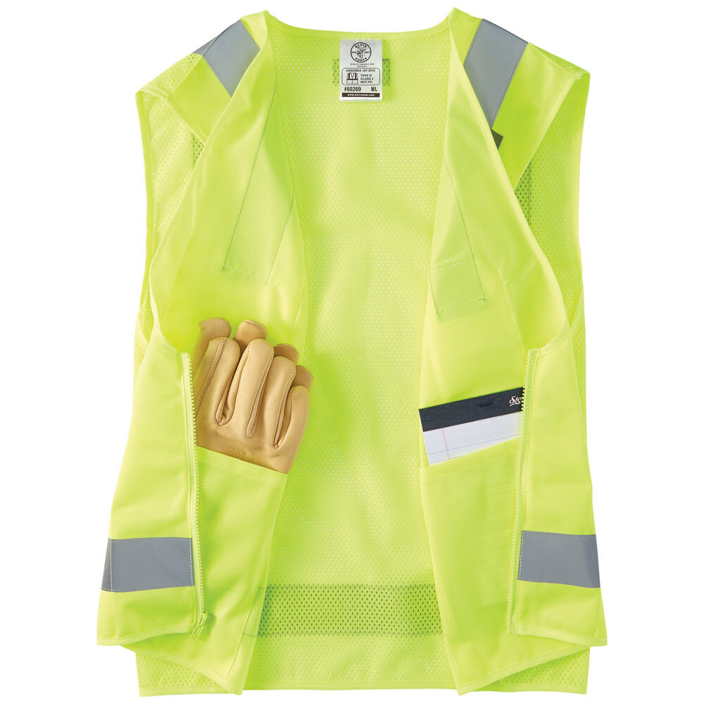 Klein Tools High-Visibility Safety Vest - M/L 60269 from Klein Tools