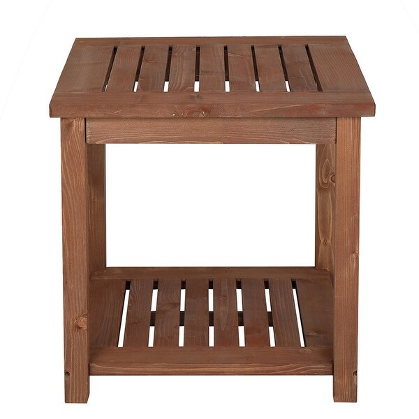 Outdoor Fir Wood End，Coffee，Side Table