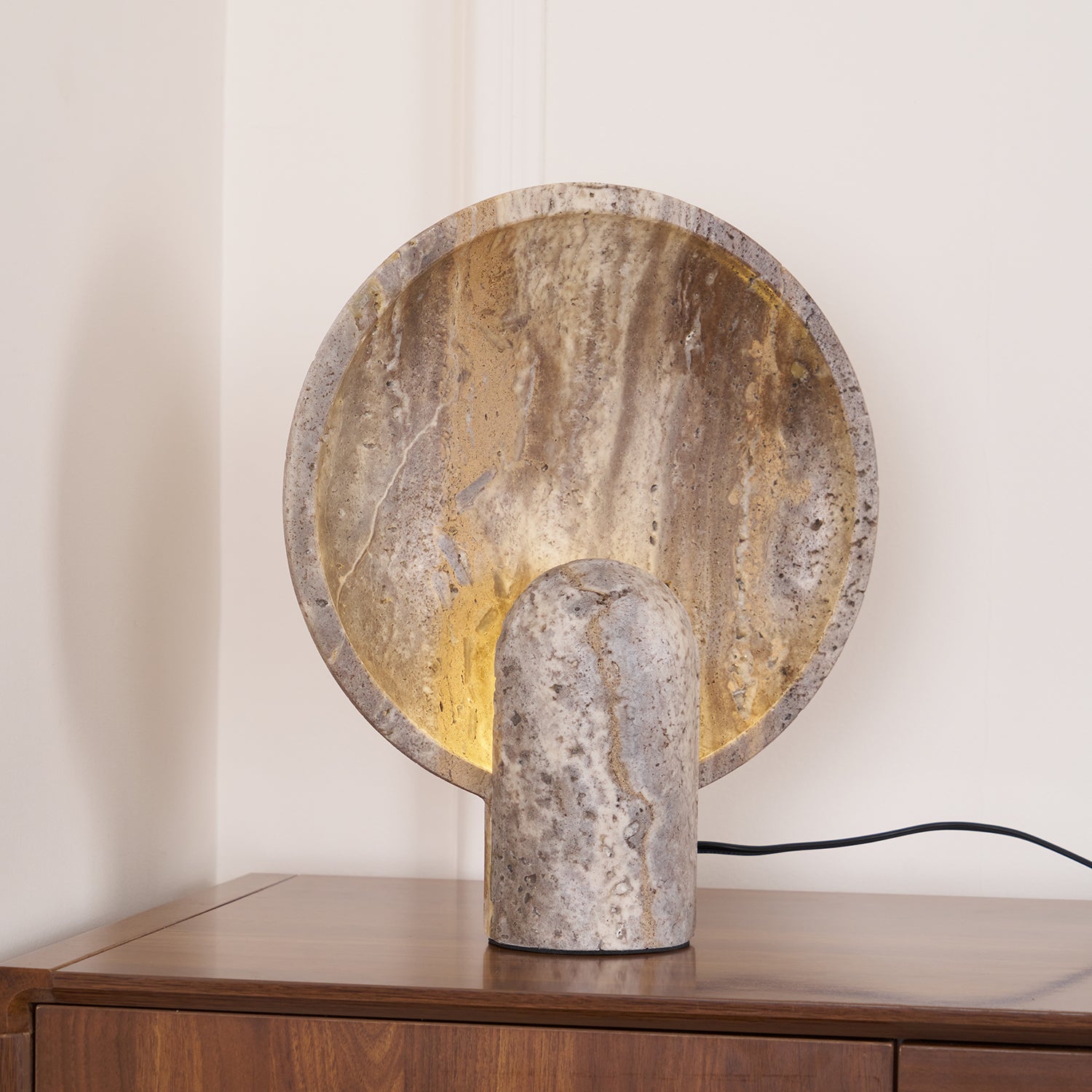 Eclipse Stone Table Lamp