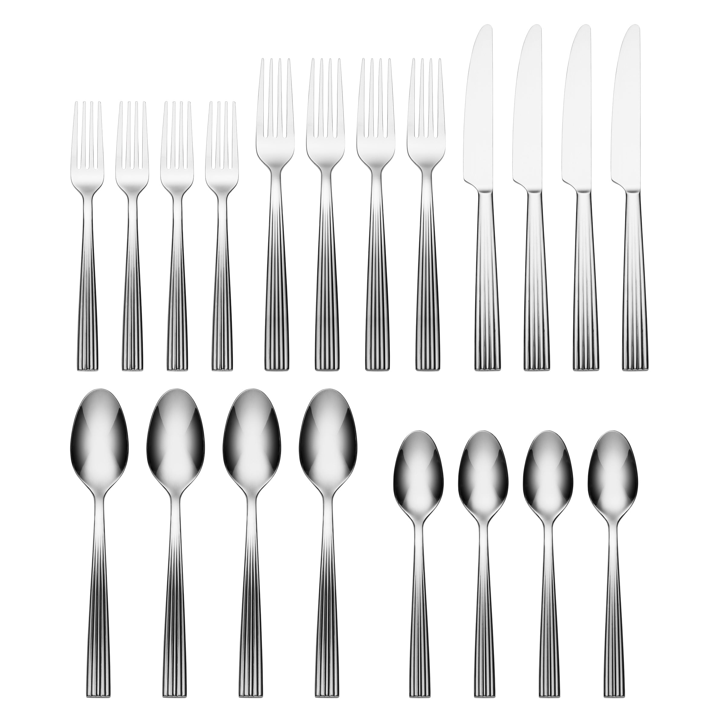 Kennedy 20 Piece Everyday Flatware Set