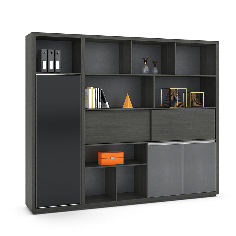 MATEES Display Unit 2.4M - Grey/ Brown