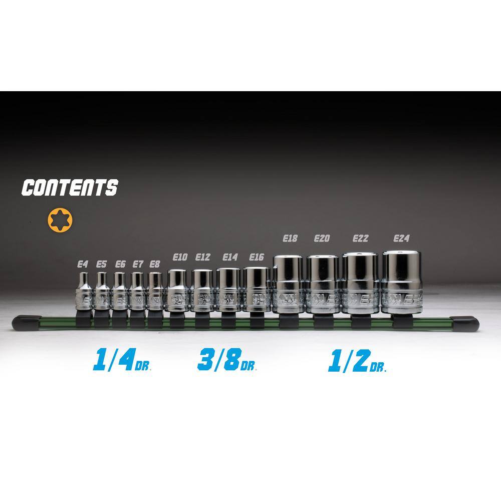 Capri Tools External Star Socket Set (13-Piece) 30500-13ET