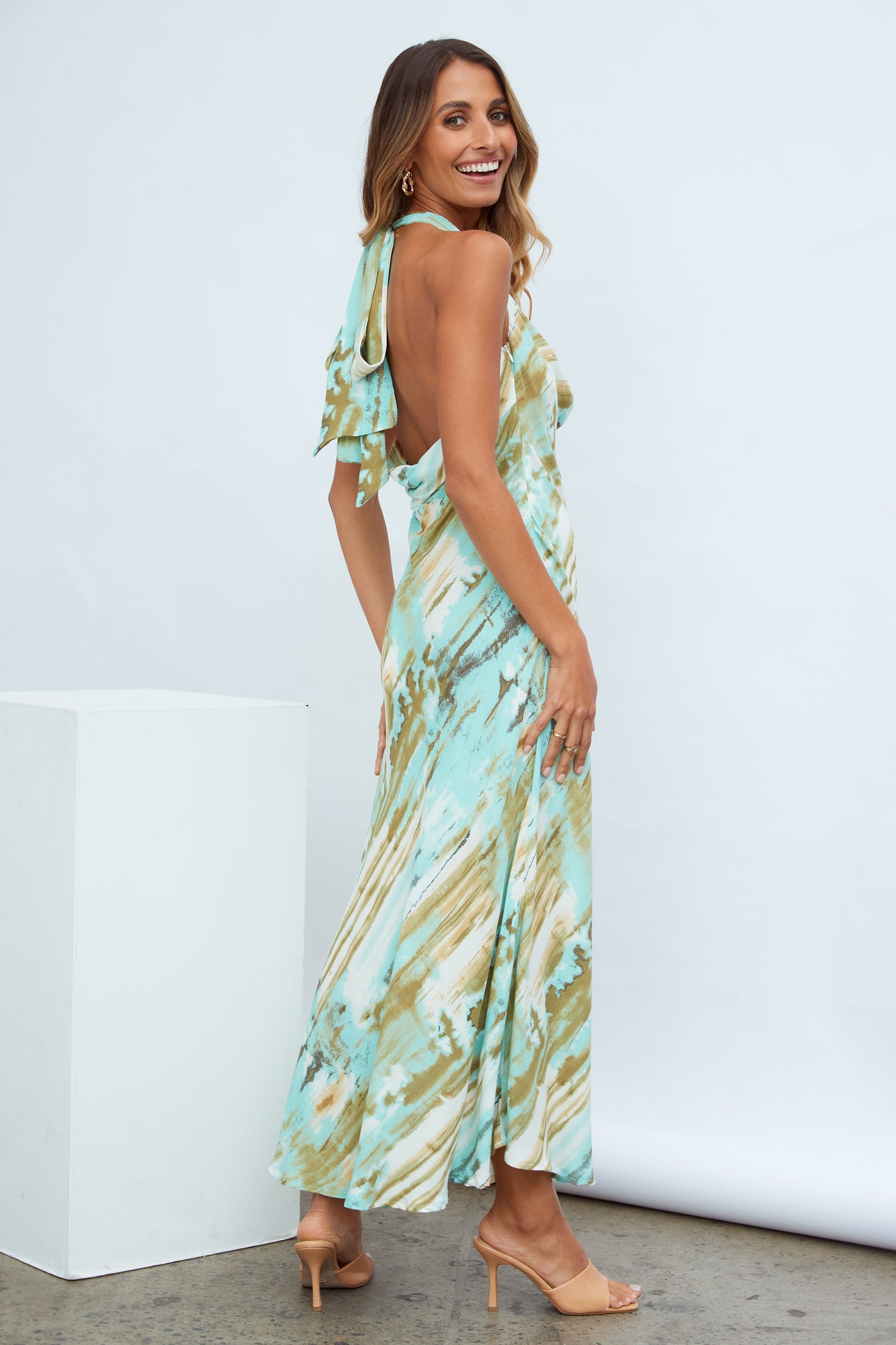 Tiara Fun Maxi Dress Mint