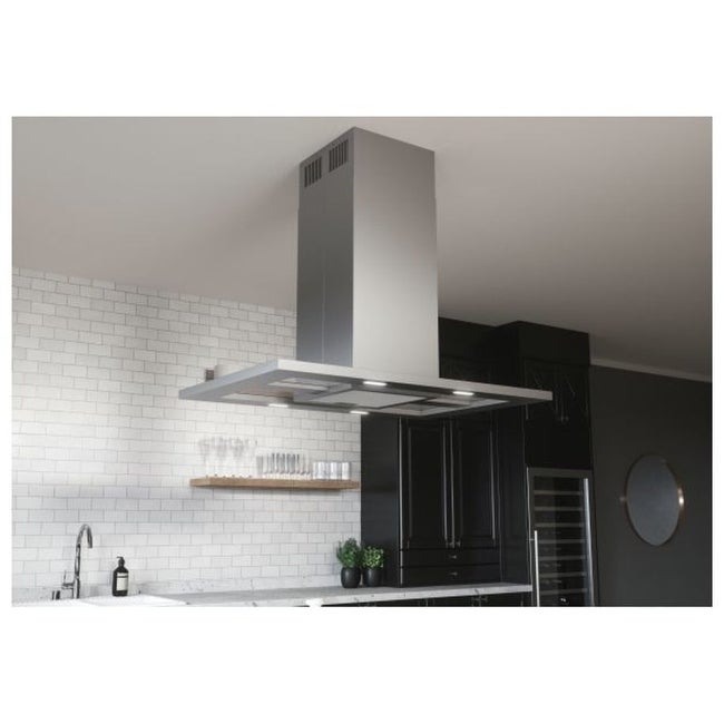 Zephyr Modena 200 - 600 CFM 36 Inch Wide Island Range Hood with