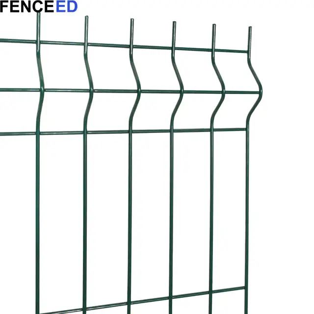 Wholesale China PVC Coated Welded Wire 3D Curved Mesh Fence Panels Supplies.