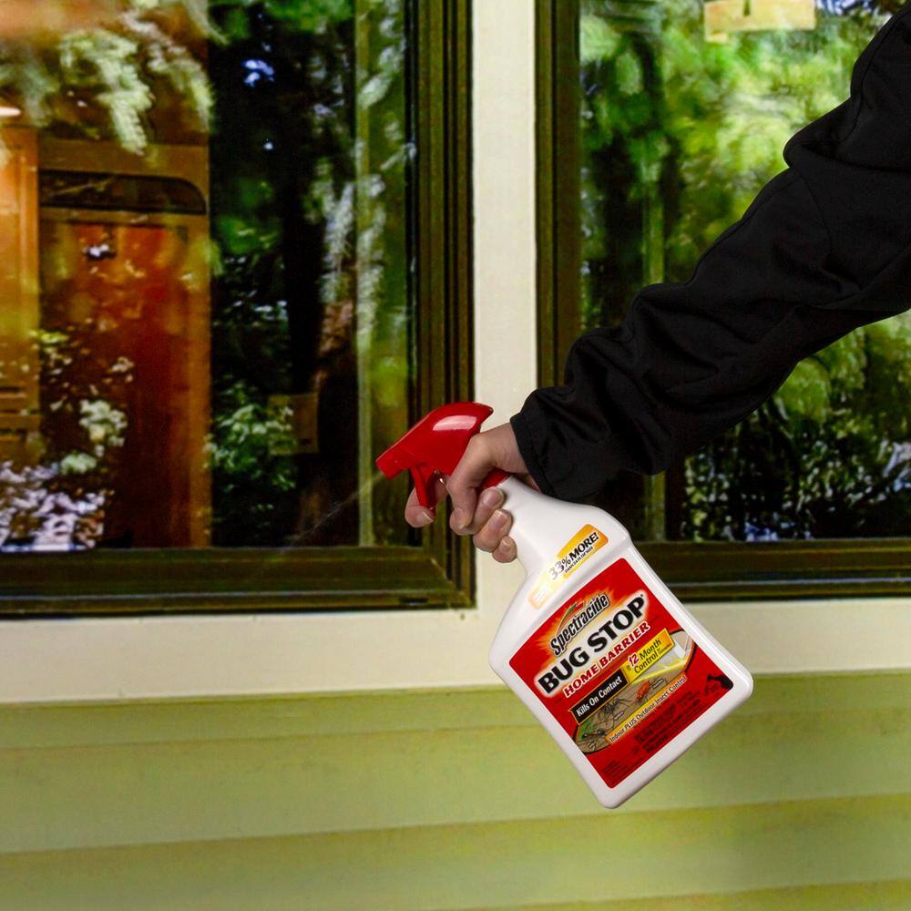 Spectracide Bug Stop 32 oz. Ready-to-Use Indoor Plus Outdoor Home Insect Control HG-96427