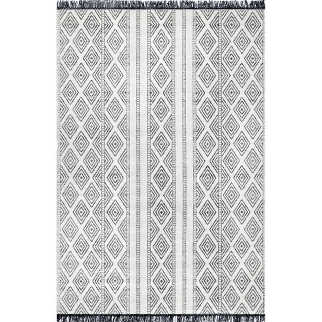 Nuloom Outdoor Striped Miriam Area Rug