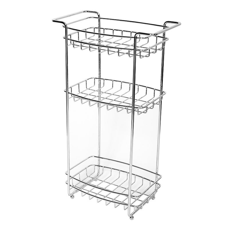 Zenna Home Slimline 3-Shelf Floor Stand