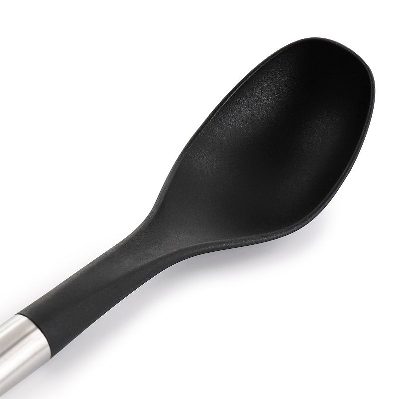 Oster Cocina Baldwyn Stainless Steel and Nylon Solid Spoon