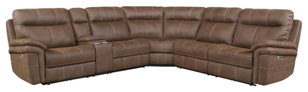 Parker Living Mason 6 PieceSectional Sofa Package A   Contemporary   Sectional Sofas   by Unlimited Furniture Group  Houzz