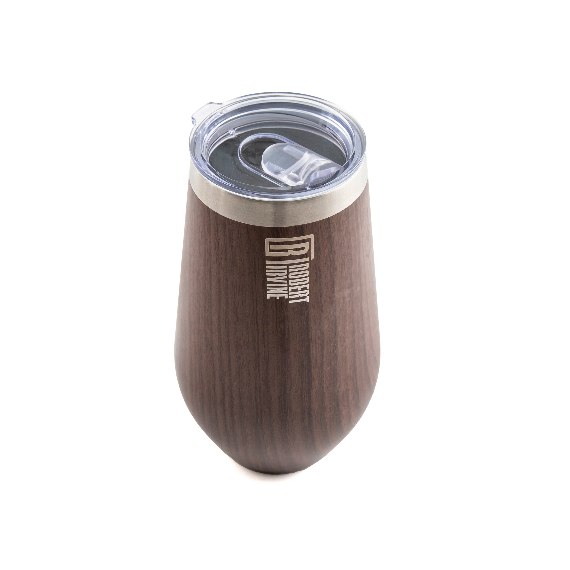 Robert Irvine 16 Oz Wood Wine Tumbler