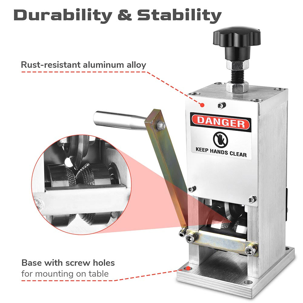 Yescom Handle/Drill Wire Stripping Machine Cable Copper