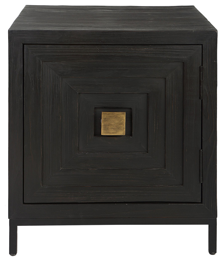 Uttermost UT 25290 Cabinet/End Table from the Aiken   Transitional   Side Tables And End Tables   by Lighting World Decorators  Houzz