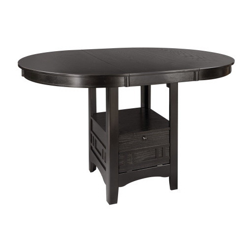 Dark Cherry Finish Counter Height 1pc Dining Table...