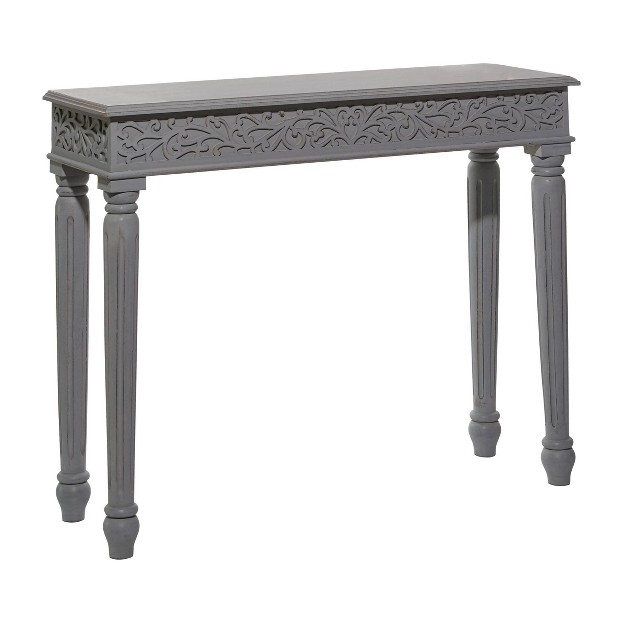 Farmhouse Mango Wood Console Table Olivia amp May