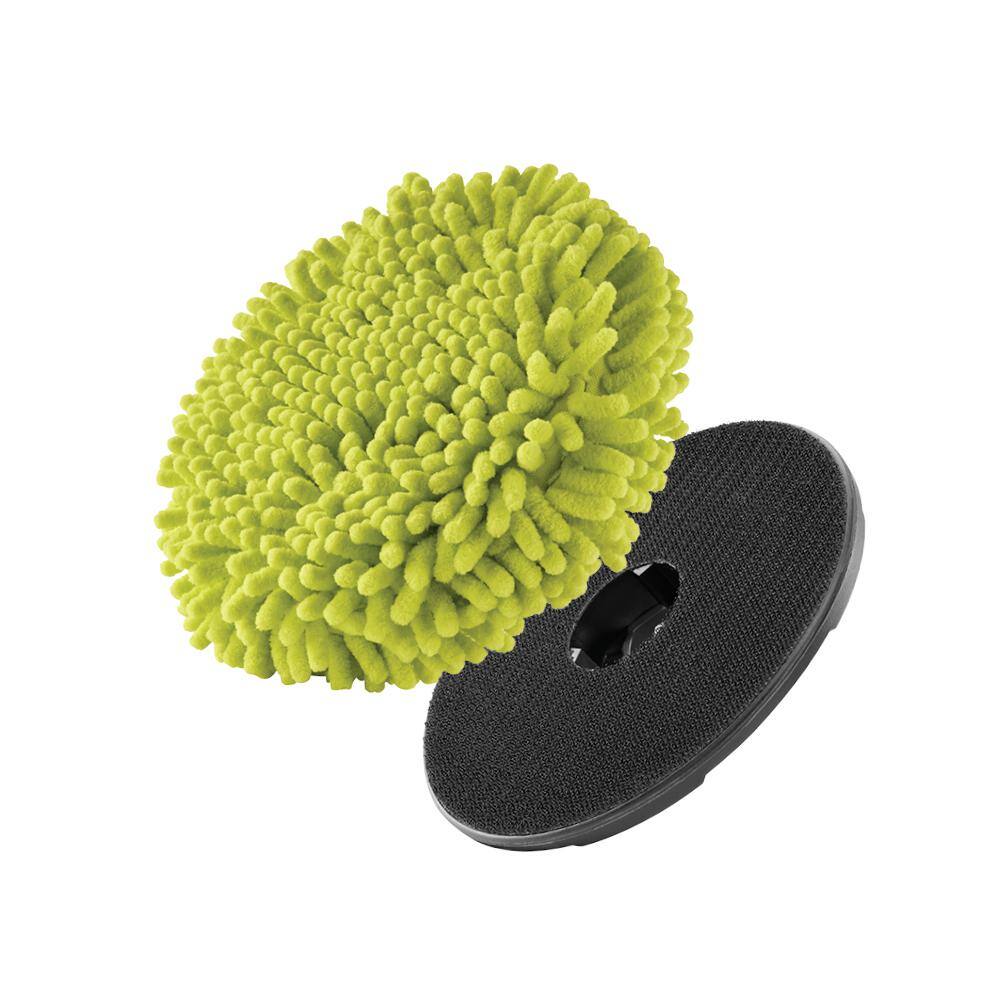 RYOBI 6 in. 2-Piece Knit Microfiber Kit for RYOBI P4500 and P4510 Scrubber Tools A95KMK1