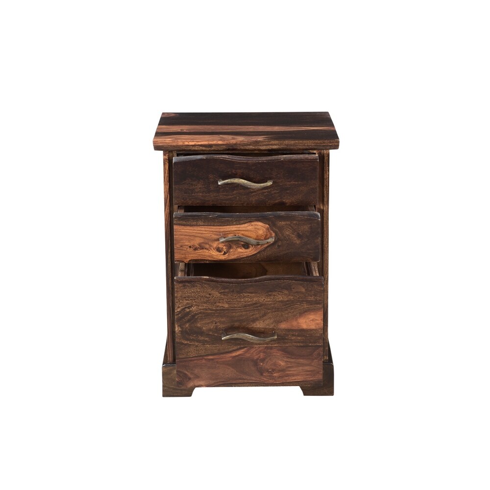 Avenue Live Edge Filing Cabinet