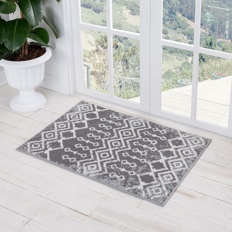 KHL Rugs Alexa Contemporary Geometric Area Rug