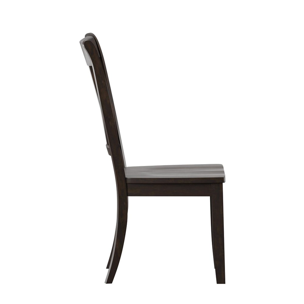 Eleanor X Back Wood Dining Chair (Set of 2) by iNSPIRE Q Classic