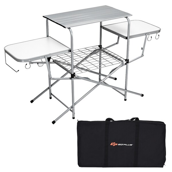 Folding Camping Table Portable Picnic Table with Carrying Bag