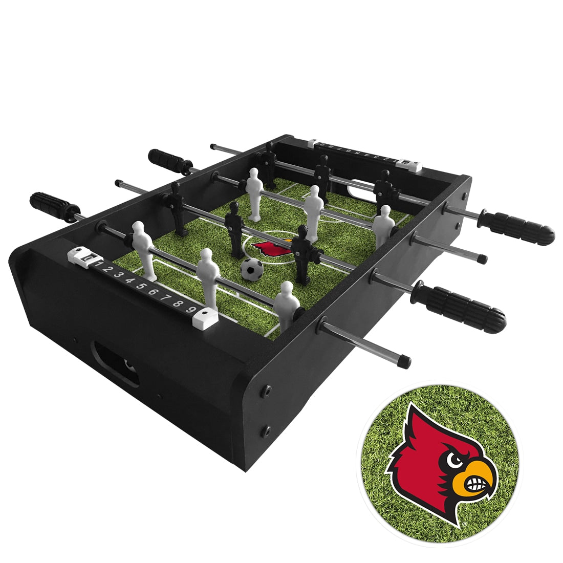 Louisville Cardinals Table Top Foosball Game