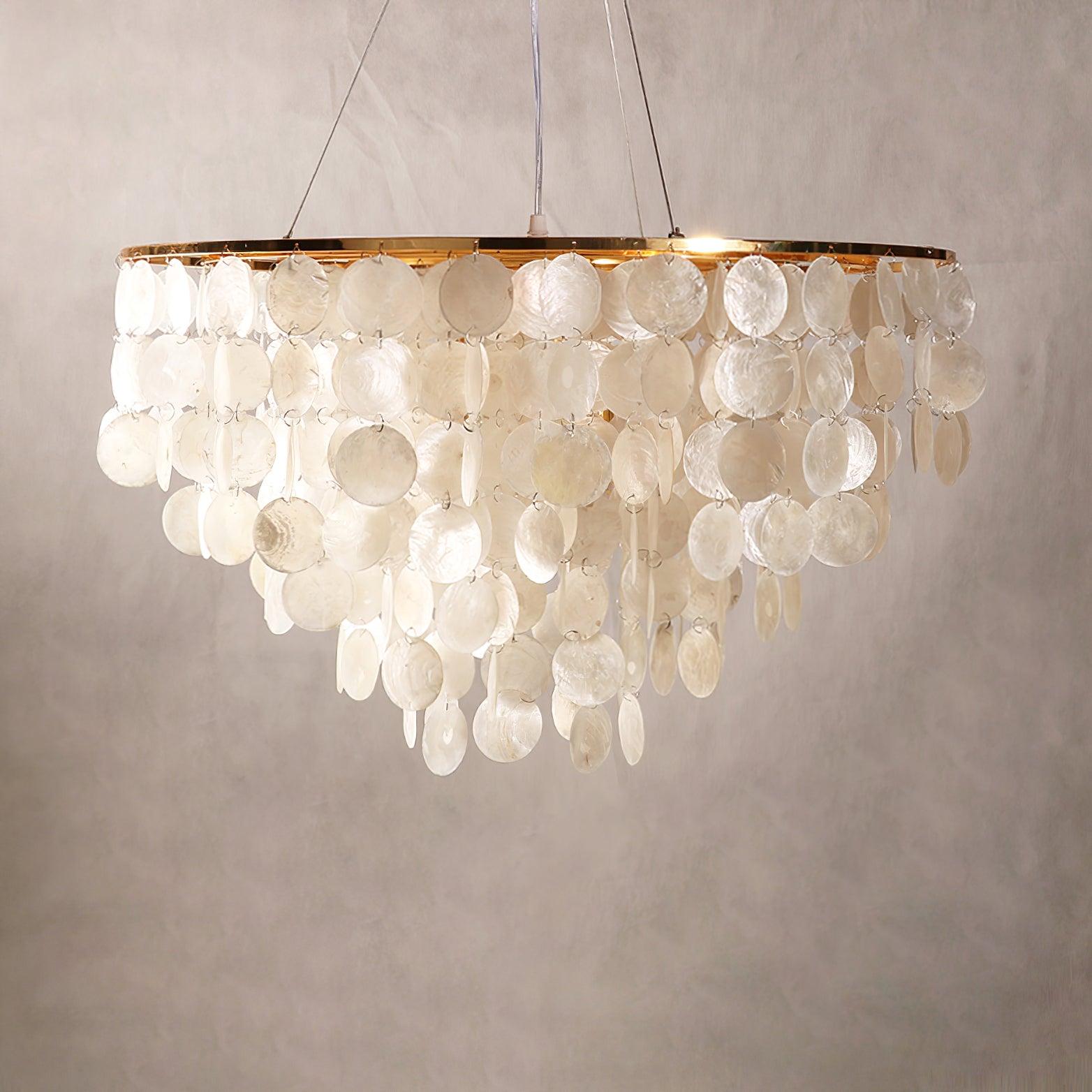 Shell Wind Chime Chandelier