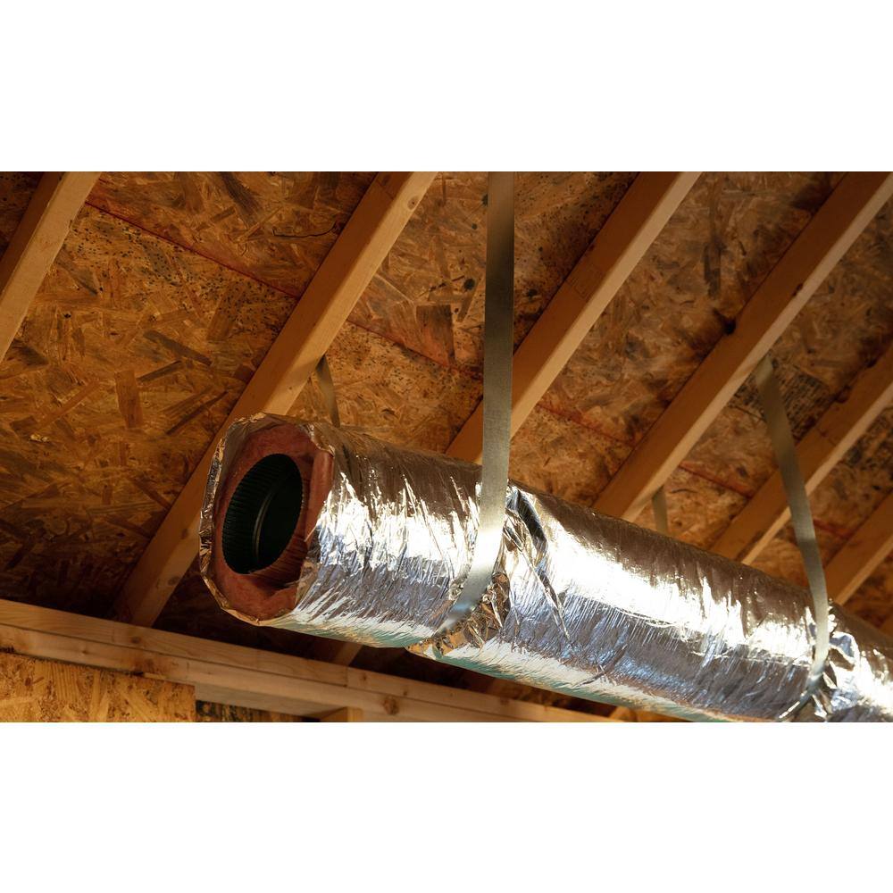 Master Flow 12 in. Dia x 5 ft. Length Ductwork Insulation Sleeve - R-8 F8DS12