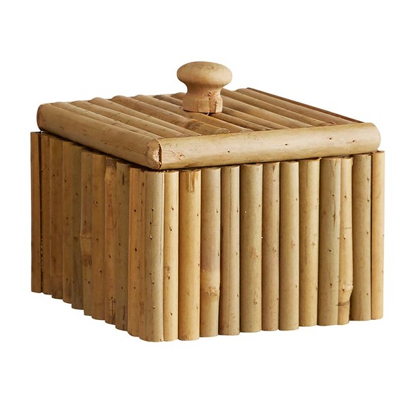 47th   Main CMR374 Bamboo Square Box with Lid