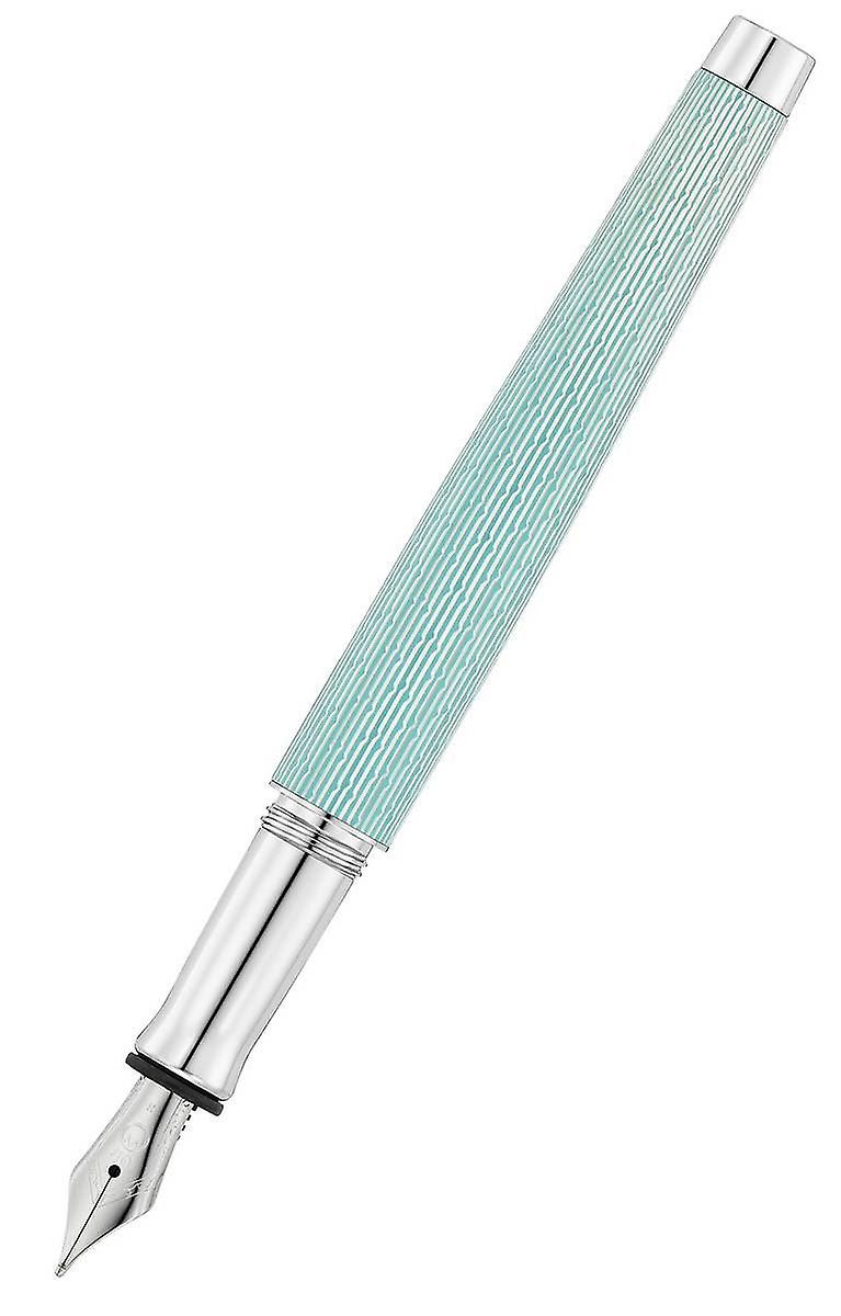 Waldmann Pens Tango Imagine Stainless Steel Nib Fountain Pen - Aquamarine Blue