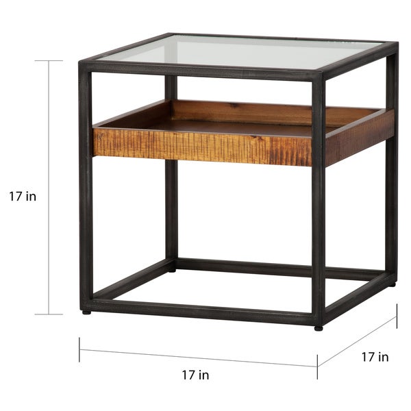 Carbon Loft Yarow Box End Table