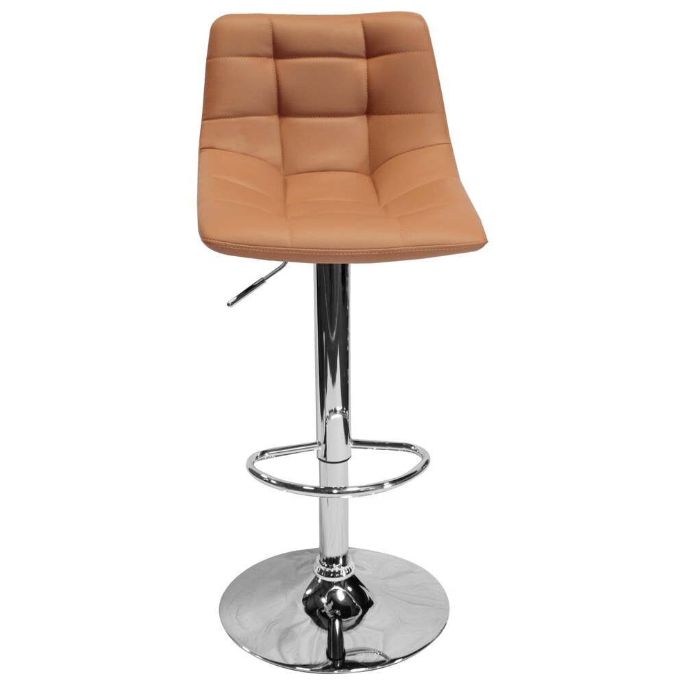 Best Master Furniture Adjustable Swivel Modern Bar Stools (Set of 2)