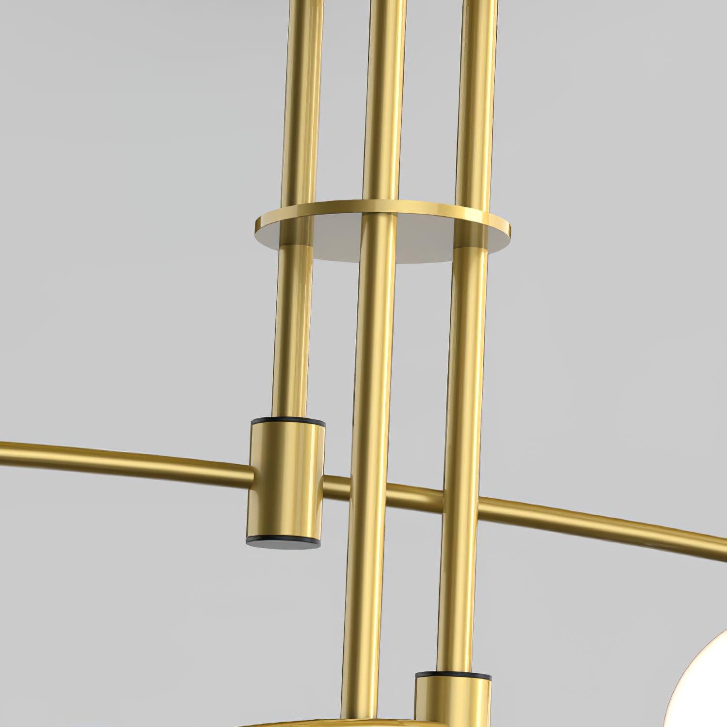 Modern Long Arm Chandelier