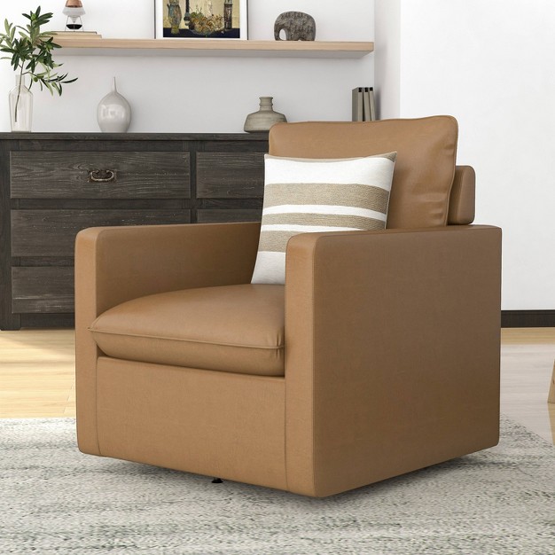 Borne Swivel Accent Chair Homes Inside Out