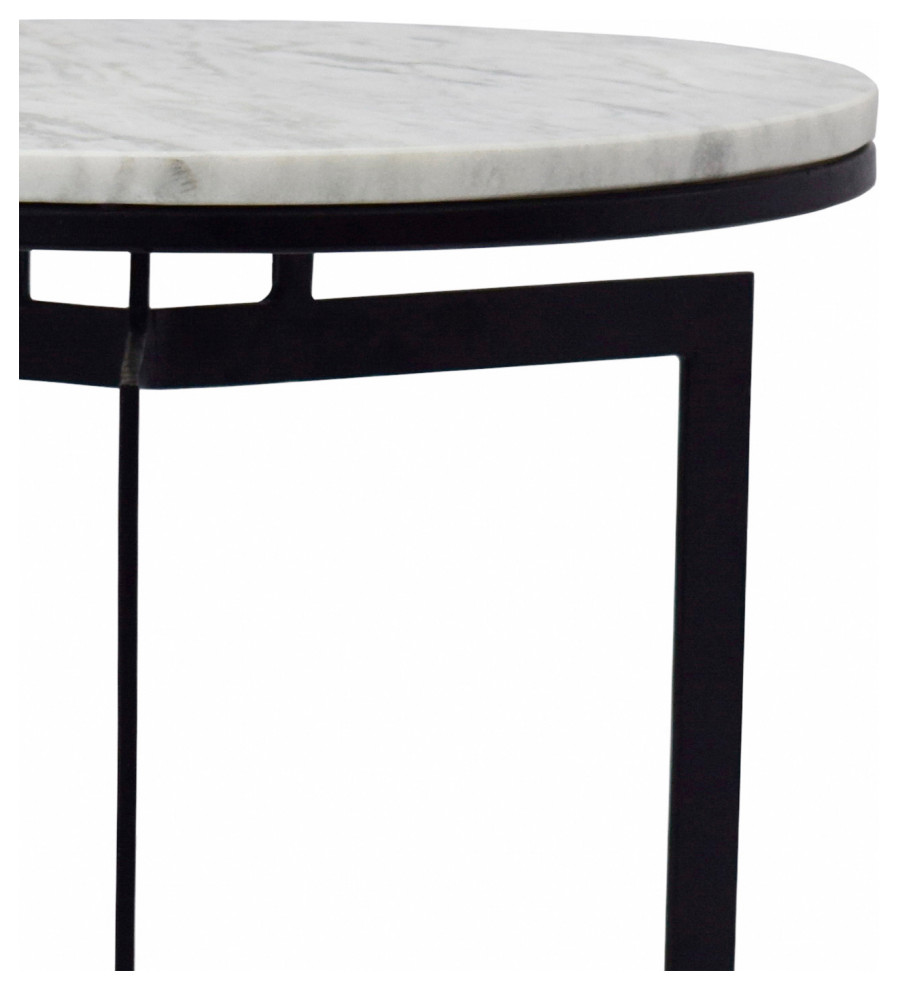 Taryn Accent Table Large   Transitional   Side Tables And End Tables   by HedgeApple  Houzz