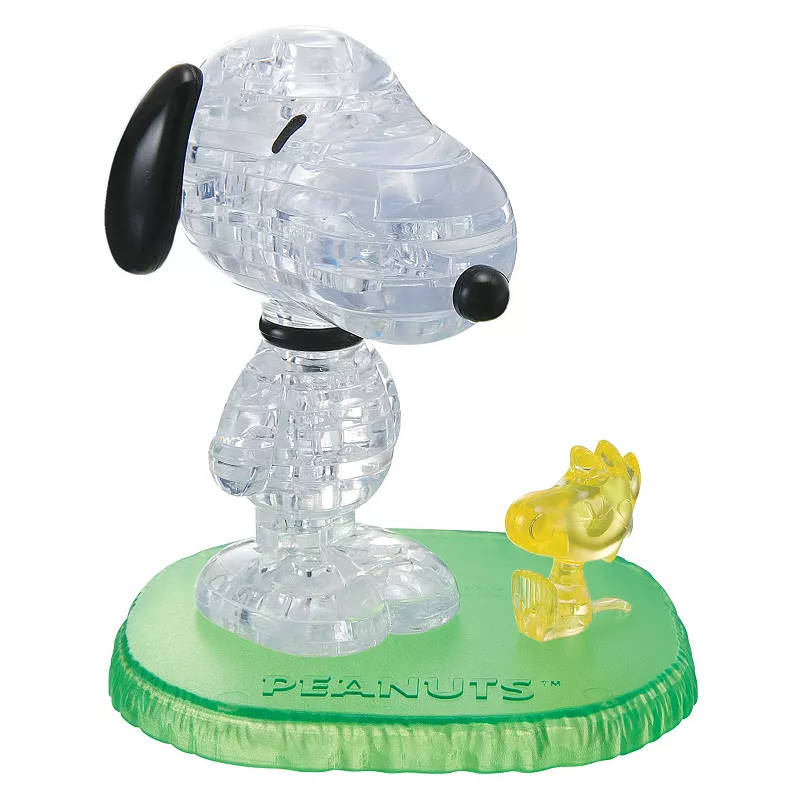 Peanuts 41-pc. Snoopy with Woodstock 3D Crystal Puzzle by BePuzzled