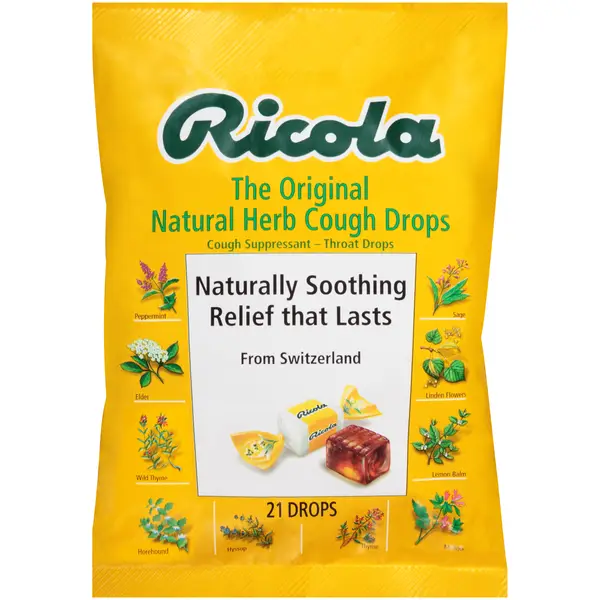 Ricola 21-Count The Original Natural Herb Cough Suppressant Throat Drops