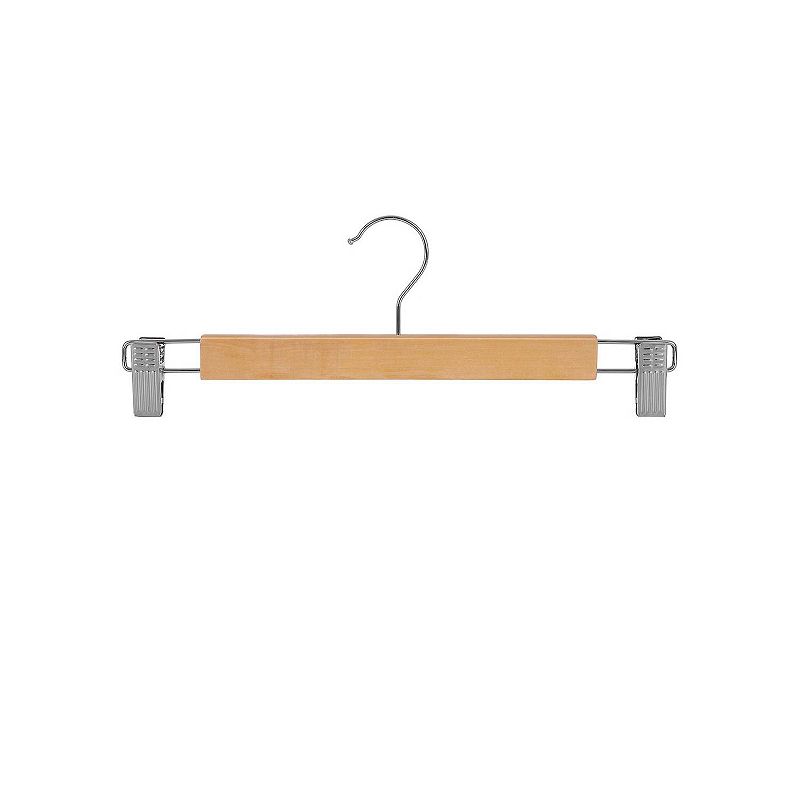 Wood Pants Hangers 12 Pack