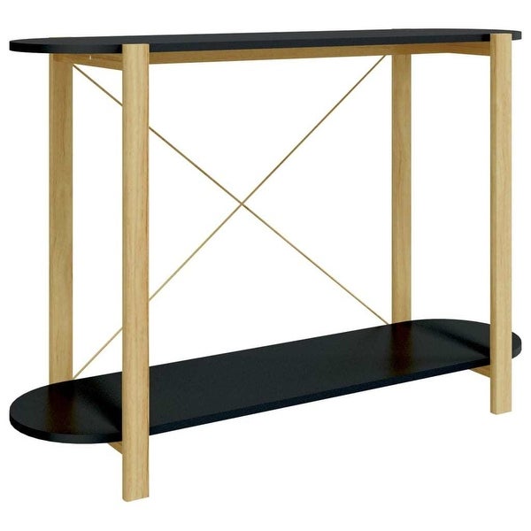 Console Table Black 43.3