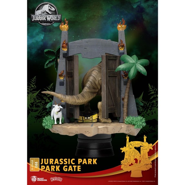 Universal Jurassic Park Park Gate d stage