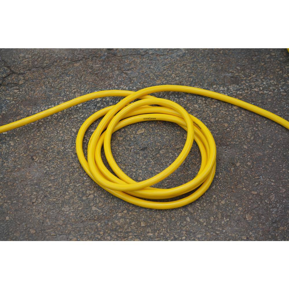 Yellow Jacket 50 ft. 103 SJTW Outdoor Heavy-Duty Extension Cord with T-Blade Power Light Plug 2991